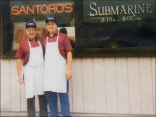 Current Owner Sal Palilla (right) with Dick Santoro - son of the original owner