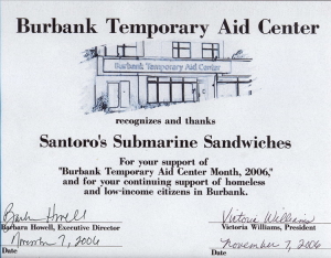 Burbank Temporary Aid